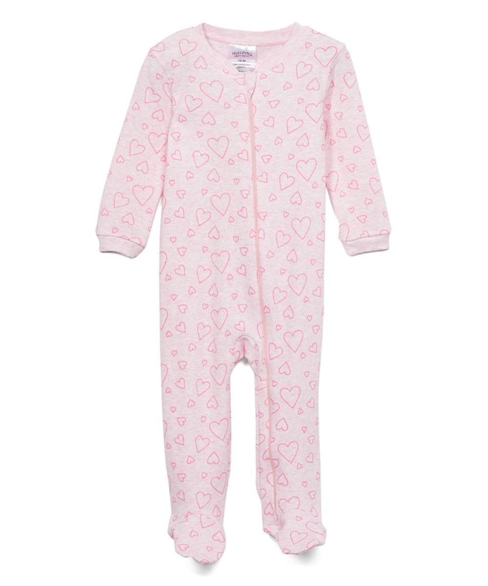 All Over Print Sleepers | Heather Pink