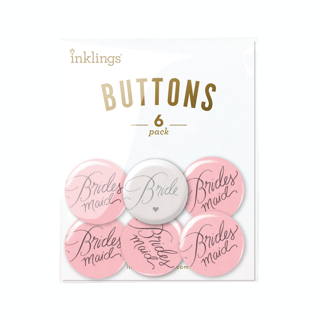 Bridal Party Buttons
