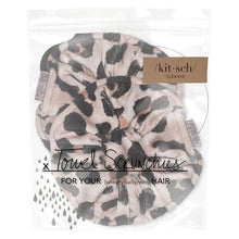 Load image into Gallery viewer, Microfiber Towel Scrunchies | Leopard
