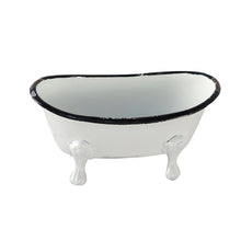 Load image into Gallery viewer, Mini Enamel Bathtub Soap Dish
